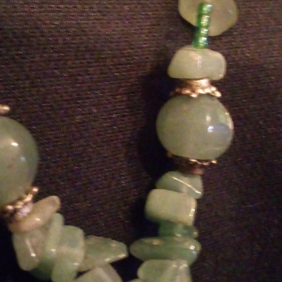 turquoise stone and beads necklace - Picture 4 of 4